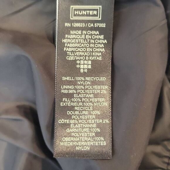 HUNTER Women's Intrepid Insulated Mid Puffer Jacket Size XL - Picture 11 of 14